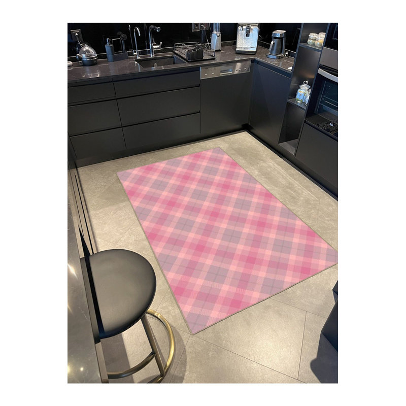 Tapis à motif géométrique tissé à motif géométrique Cross Diamond, Sous-tapis rectangulaire 3 pi 11 po x 5 pi 11 po i