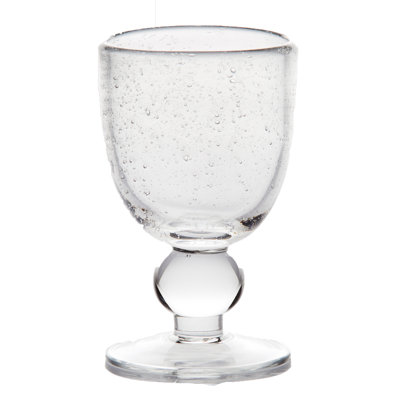 À pied en verre 10 oz bubble St. Remy