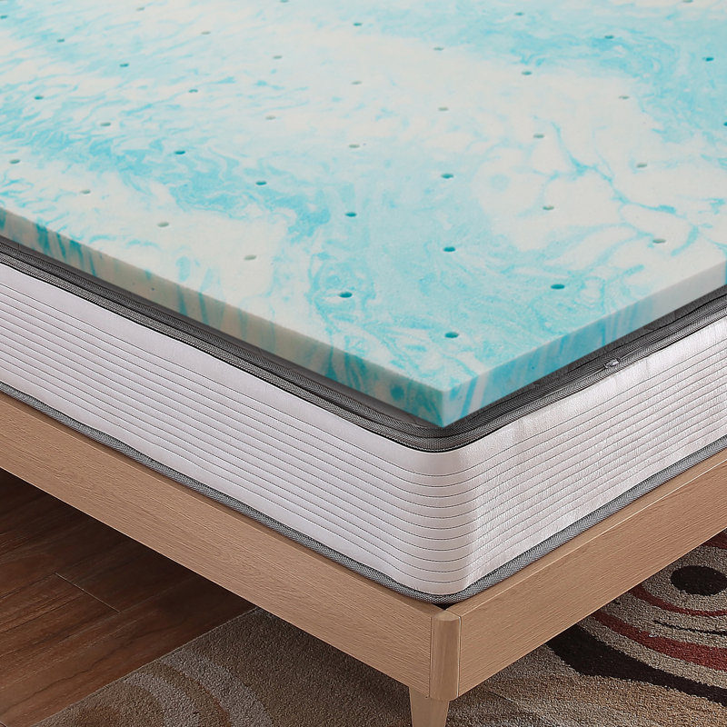 Surmatelas en mousse viscoélastique gélifiée 2 ", Grand