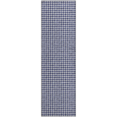 Premium Machine Washable Paullette AMF137 Navy Rug