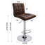 Tabouret de comptoir pivotant et réglable en hauteur 32,5 po Ludly-434711434-447242313