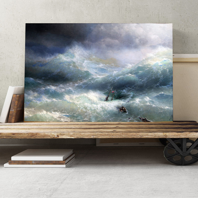 Ivan Aivazovsky - Wrapped Canvas, 50cm H x 76cm W