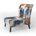 Orange/Blue/White