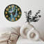 Horloge murale cascade papillon