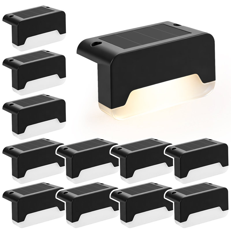 Plastic Solar Powered Step Light Pack