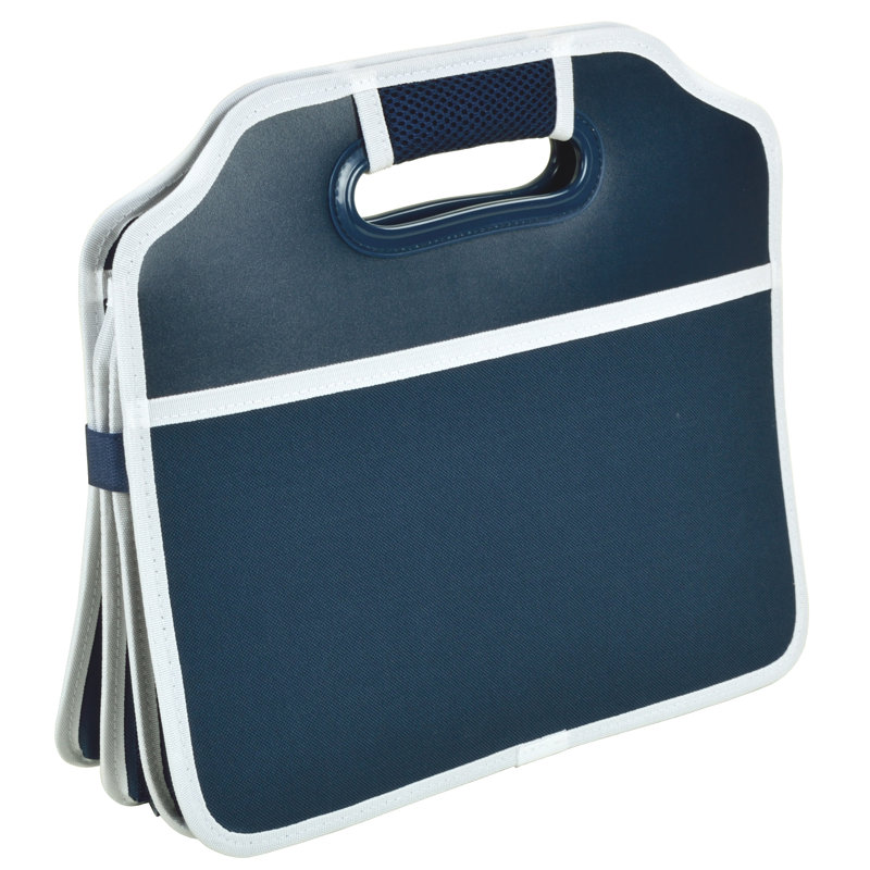 NCAA Clemson Tigers 3-Section Folding Trunk Organizer