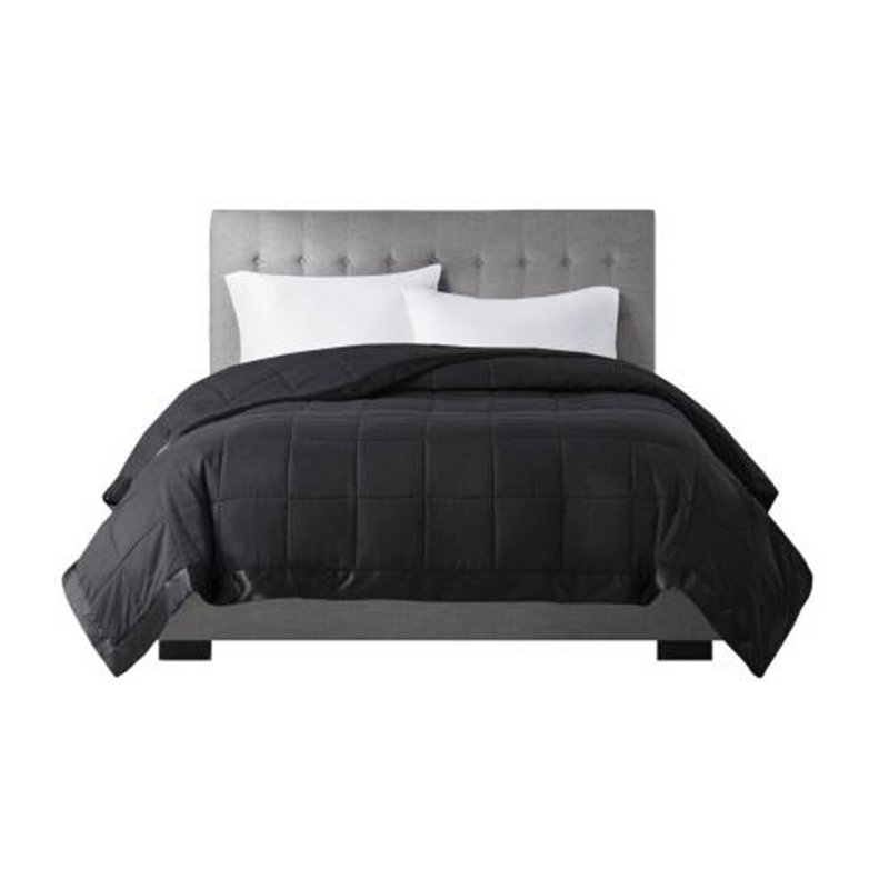 Couverture douce et confortable, Double, Noir