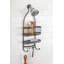 Serviteur de douche à suspension extra large en métal iDesign, collection York - 10 po x 4 po x 22 po-1167289871