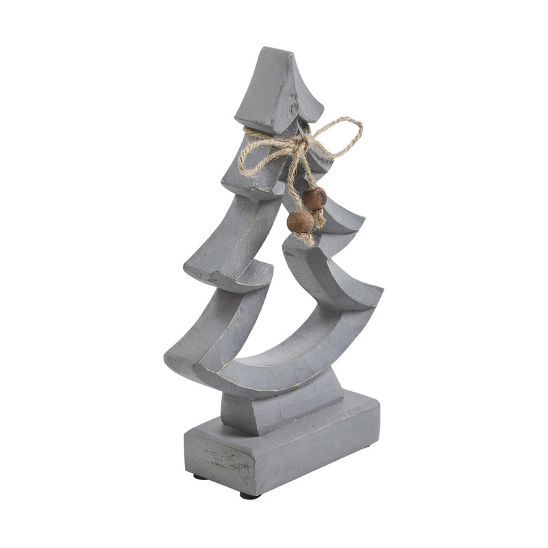 Arbre en bois gris Jinglewood 9 x 6 x 2