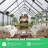 8'x14' Aluminum Frame Polycarbonate Greenhouse with Roof Vent & Gutter System-119784011