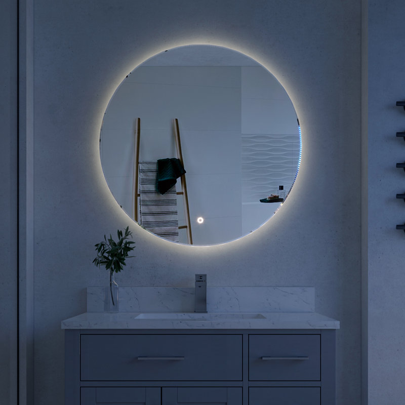 Orri Round Mirror, 32" x 32"