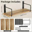Paulownia Floating Shelf-167362940