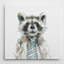 «Cute Critter Raccoon», art sur toile-25251040-40496762