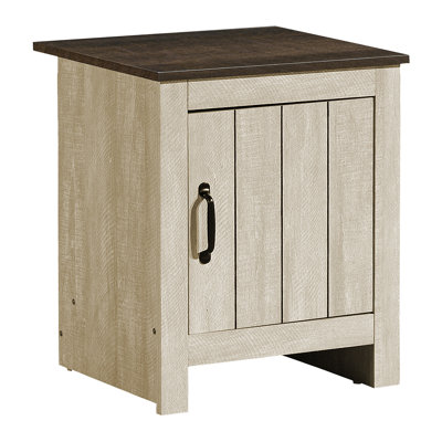 Table d'appoint, table de bout, table d'appoint, rangement, table de chevet, chambre à coucher, salon, beige, contemporain