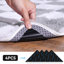 Tapis blanc et gris clair à carreaux antidérapant idéal pour les chambres d'enfants, les zones d'étude et les salons-2030541859-2030541860