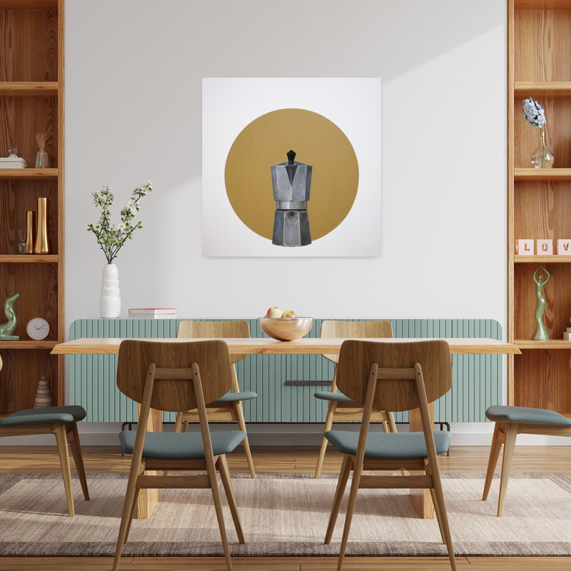 Contemporary Art Contemporary Abstract Wall Art by Ildefonso Martin - Wrapped Canvas Print, 91.44 cm H x 91.44 cm W