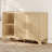 Gouun Mid Century Modern Fluted Buffet Cabinet With Storage, Accent Sideboard And Credenza Storage Cabinet With Doors, Wood Coffee Bar Console For Kitchen, Living Room (Oak, 47.2" 2-Door)-123028039