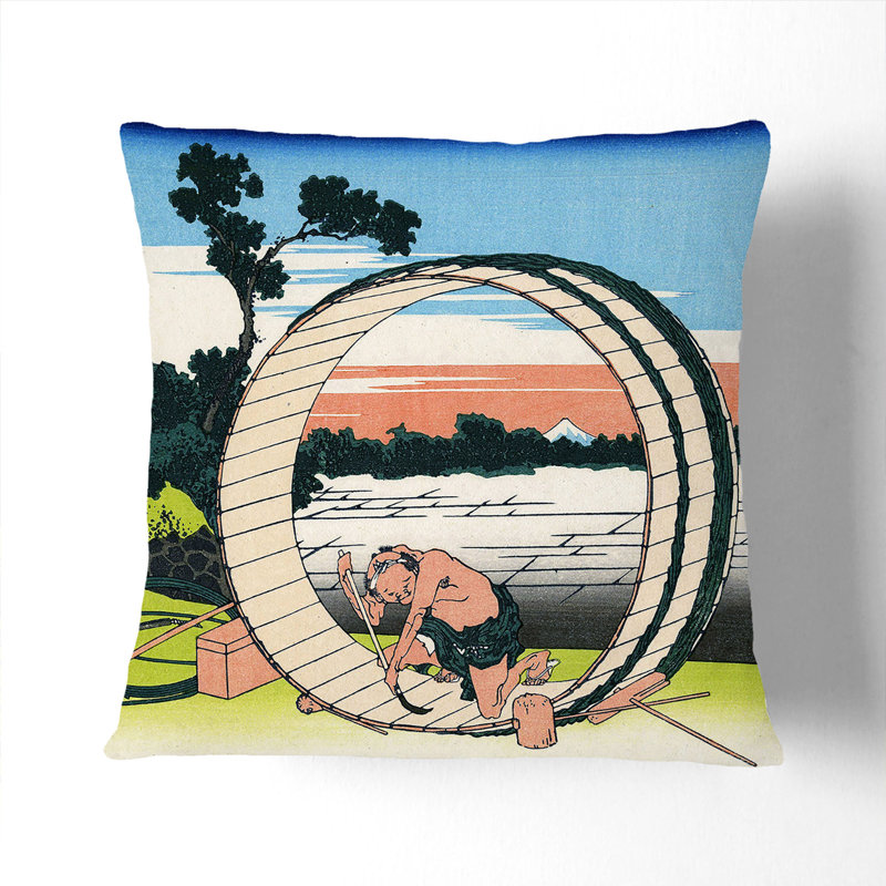 Square Throw Cushion, 55cm H x 55cm W x 20cm D
