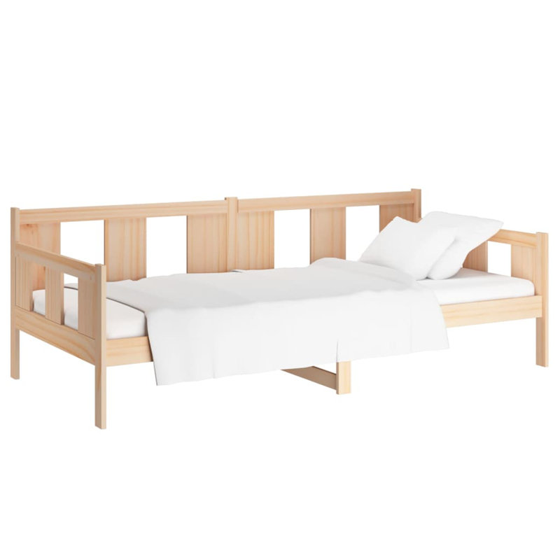 Plemmons Solid Wood Bed, Small Single (2'6), Light Brown