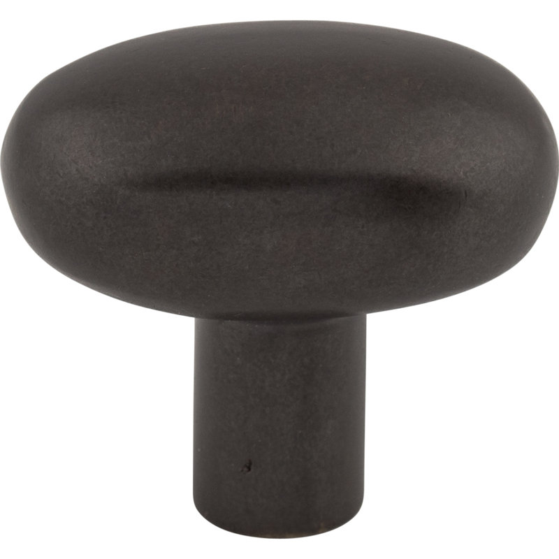 Aspen Small Potato 1 9/16" Length Oval Knob, 1 9/16" Length, Medium Bronze