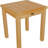 Corum Square Teak Outdoor Side Table , 16'' in. W 16'' in. D
