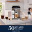De'Longhi Magnifica Duo Fully Automatic Espresso Machine with Grinder & Milk Frother in Stainless Steel