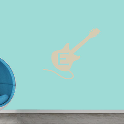 Adhésif décoratif guitare personnalisée