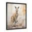 Minimal charmant kangourou III sur toile-200430348-200430359