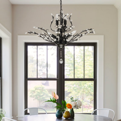 Duel Modern 7 - Lights Unique Sphere Chandelier Dimmable