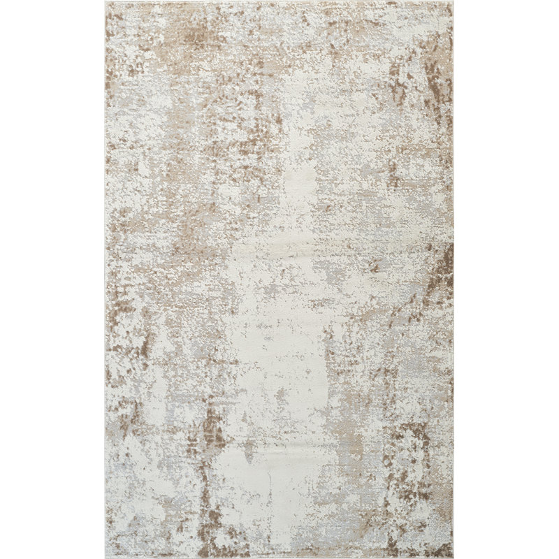 Hardej Power Loom High-Low Area Rug, Rectangle 6'6" x 9'6"