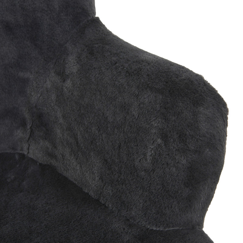 Fauteuil à oreilles Napster, Mélange de polyester noir