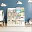 Multifunctional 4 Tier Bookshelf And Book Storage Organizer With Bookcase Display Stand-958807302