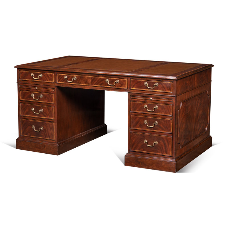 Roosevelt Solid Wood Base Writing Desk