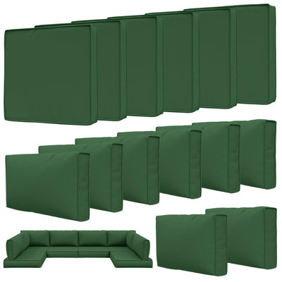 Ensemble de coussins d'extérieur 14 pièces Wynee