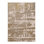 7' X 10' Ivory Taupe And Gold Abstract Area Rug