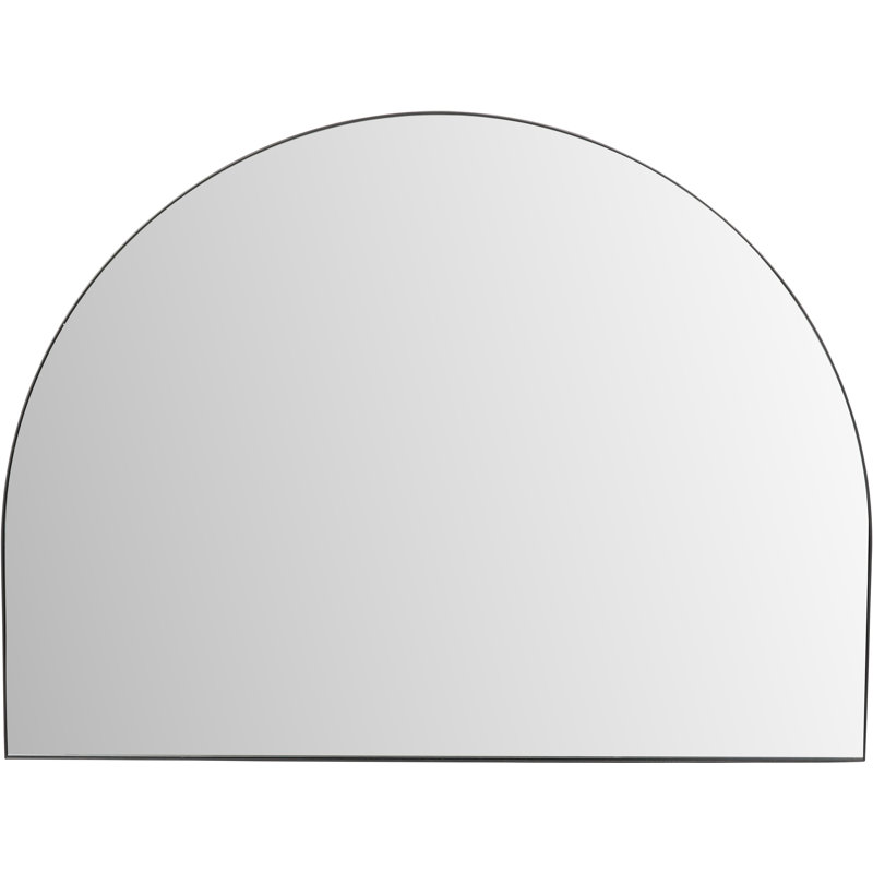 Metal Arch Mirror, Matte Black