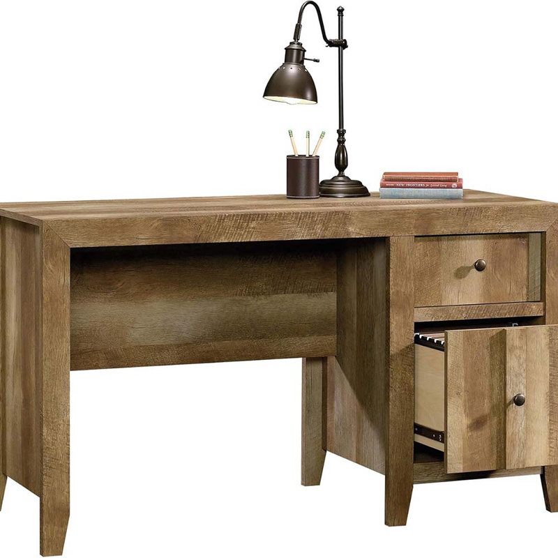 Computer Desk Craftsman Oak Finish
