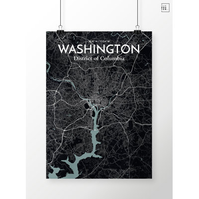 " Washington DC City Map "