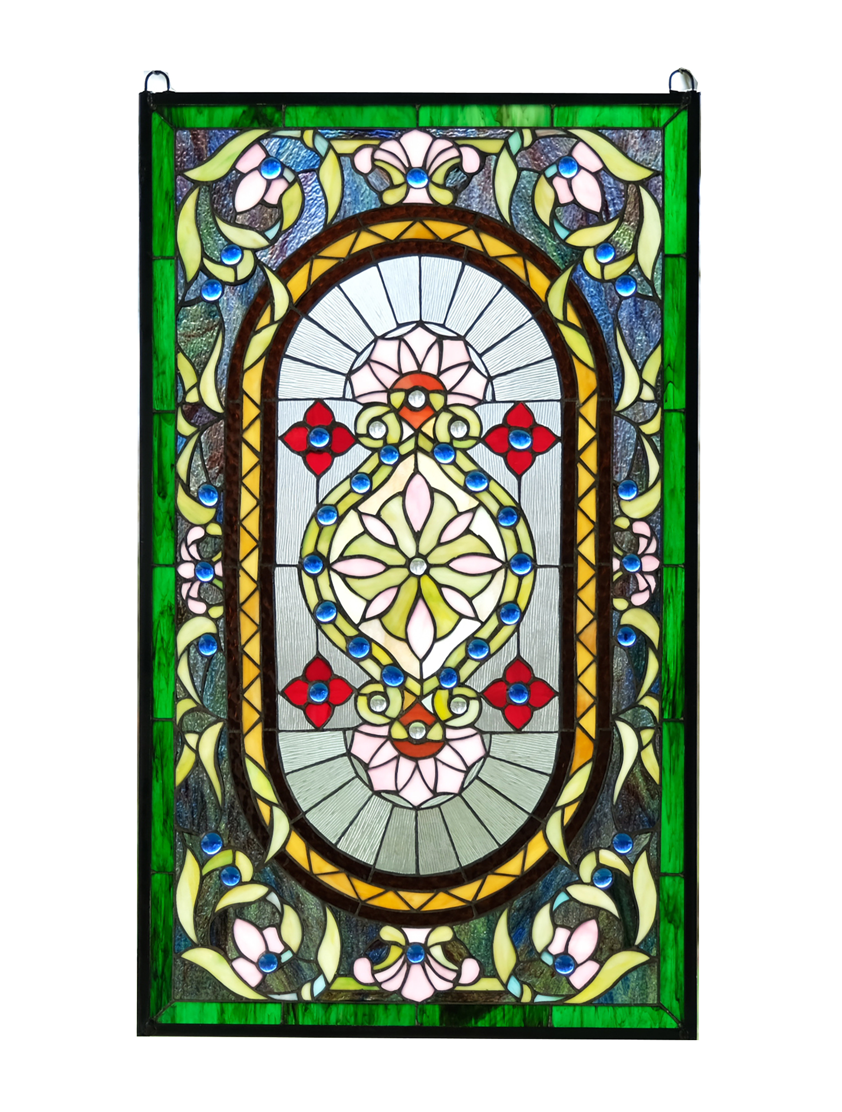 Fleur De Lis Living Geometric Window Panel | Wayfair