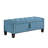 Linen Upholstered Ottoman Bench With Storage And Safety Hinge For Bedroom Living Room-128632913