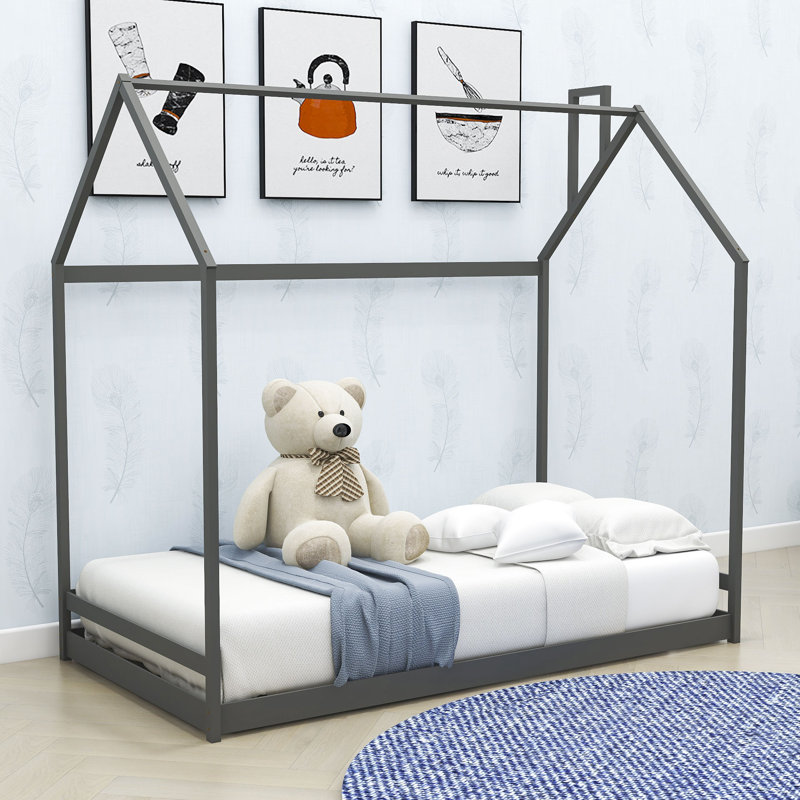 Lit plateforme Blasko par Viv + Rae ™, gris, Simple