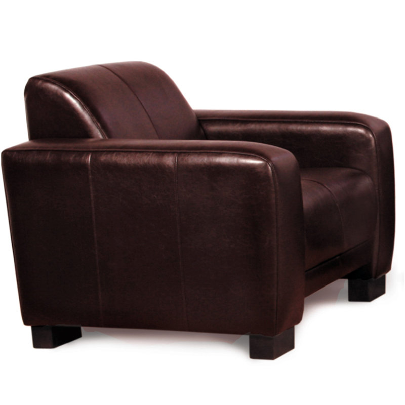 Modoc Upholstered Club Chair, Black