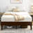 12" High Wood Platform Bed Frame, Solid Wood Platform Bed with Sturdy Slat Support, Without Headboard, No Box Spring Needed-673696002-725196499