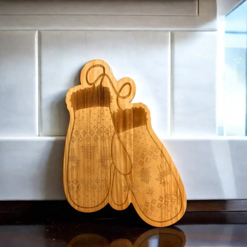 Mittens Wood Board - 11.25" x 15"