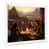 White Single Picture Framed