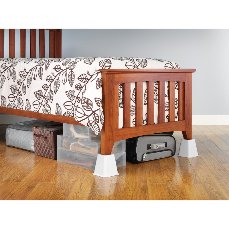 Bed Riser, White
