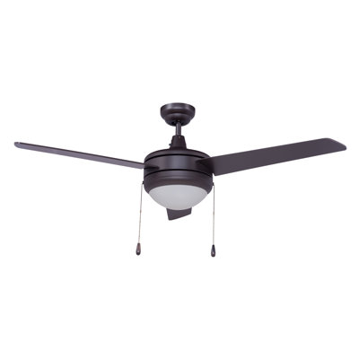 Villasenor 50" 3-Blade Indoor Ceiling Fan