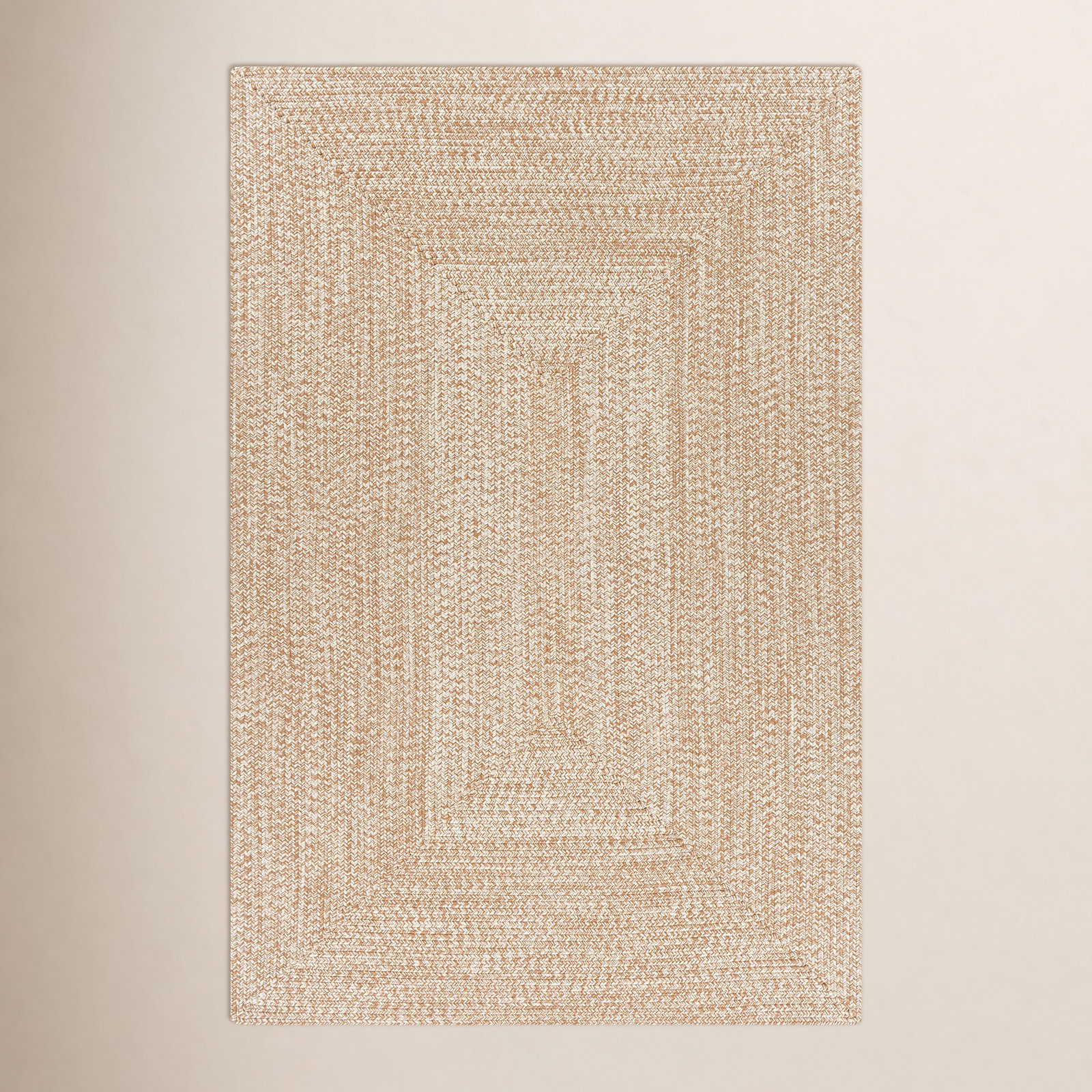 Leroux Beige Indoor/Outdoor Rug, Rectangle 10' x 13'