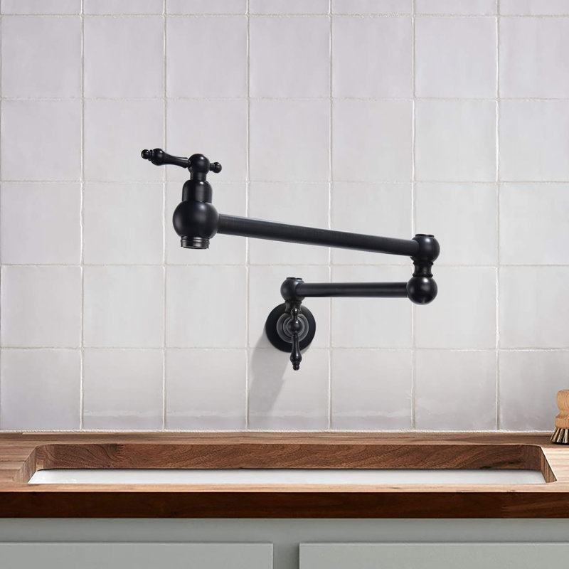 Robinet remplisseur avec accessoires, Noir