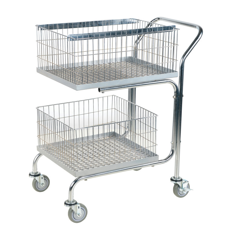 39'' H x 18'' W File Cart with Wheels